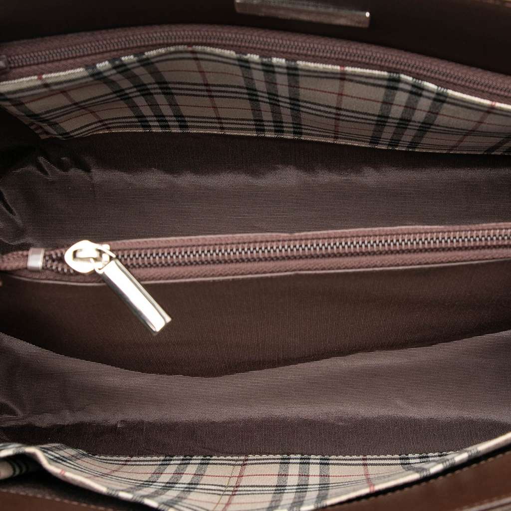 Burberry Leather Handbag - 4