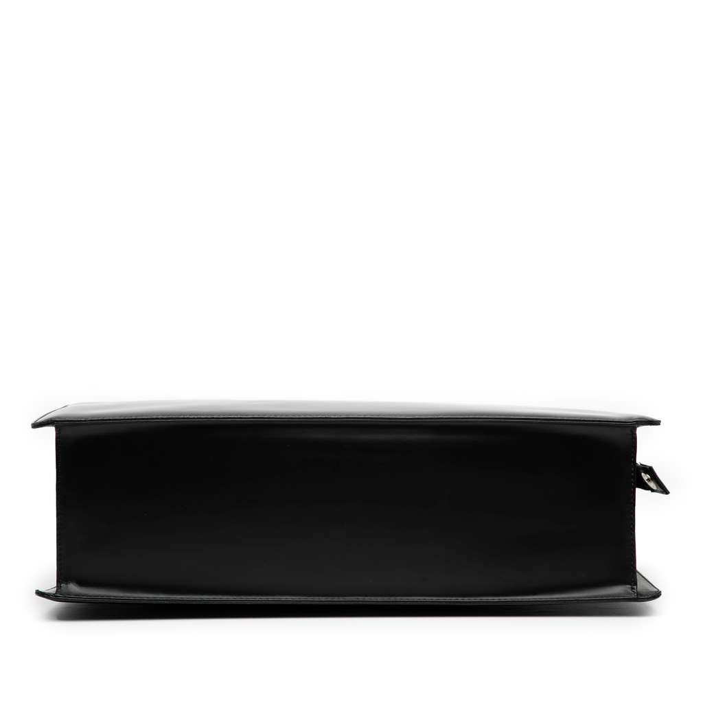 Burberry House Check Trimmed Leather Handbag - 3