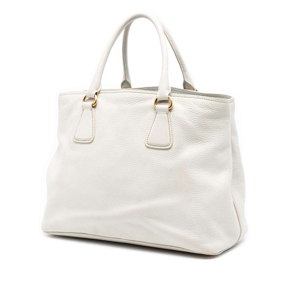 Prada Vitello Daino Open Convertible Tote - 2