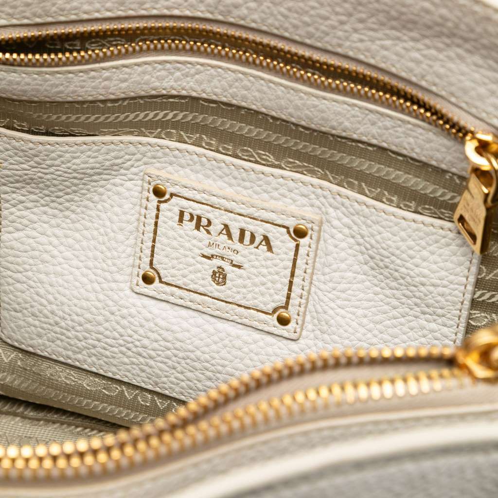 Prada Vitello Daino Open Convertible Tote - 5