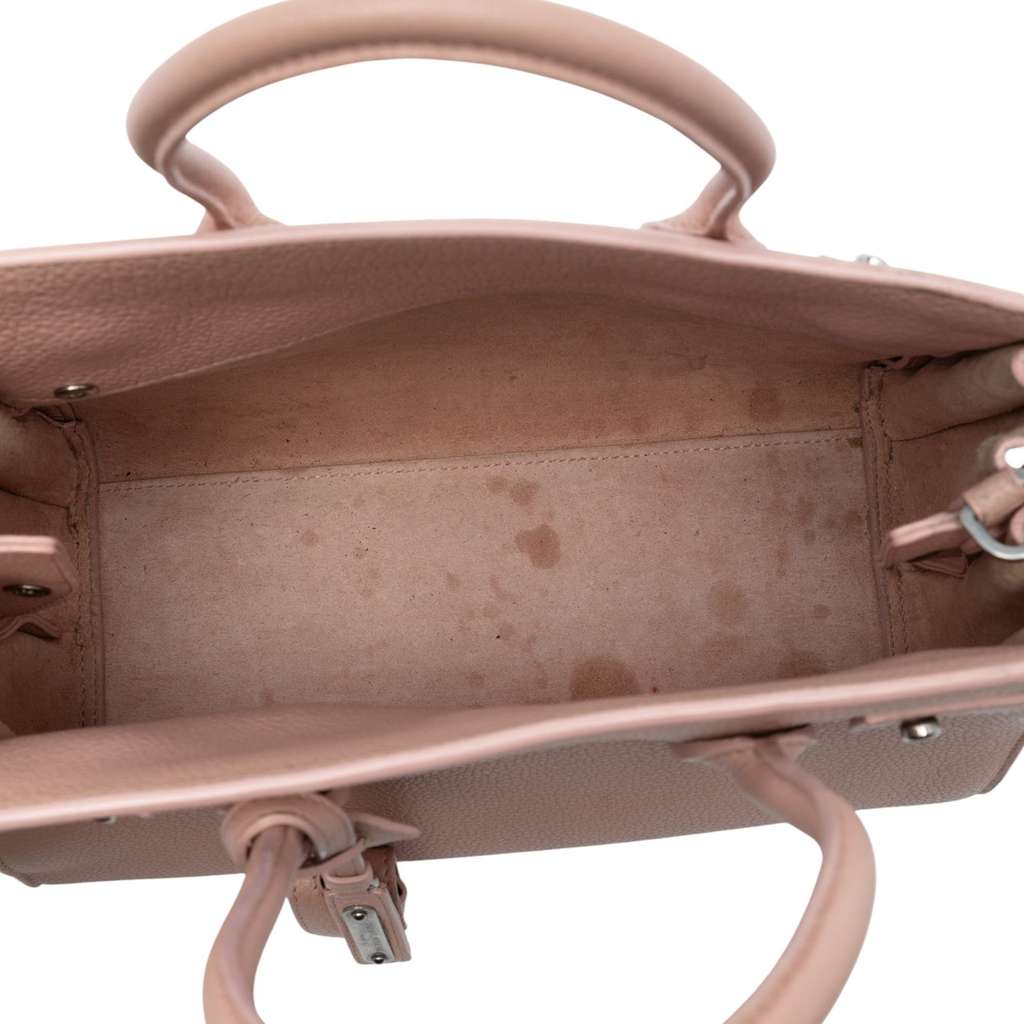 Saint Laurent Baby Grained Calfskin Sac De Jour Satchel - 4