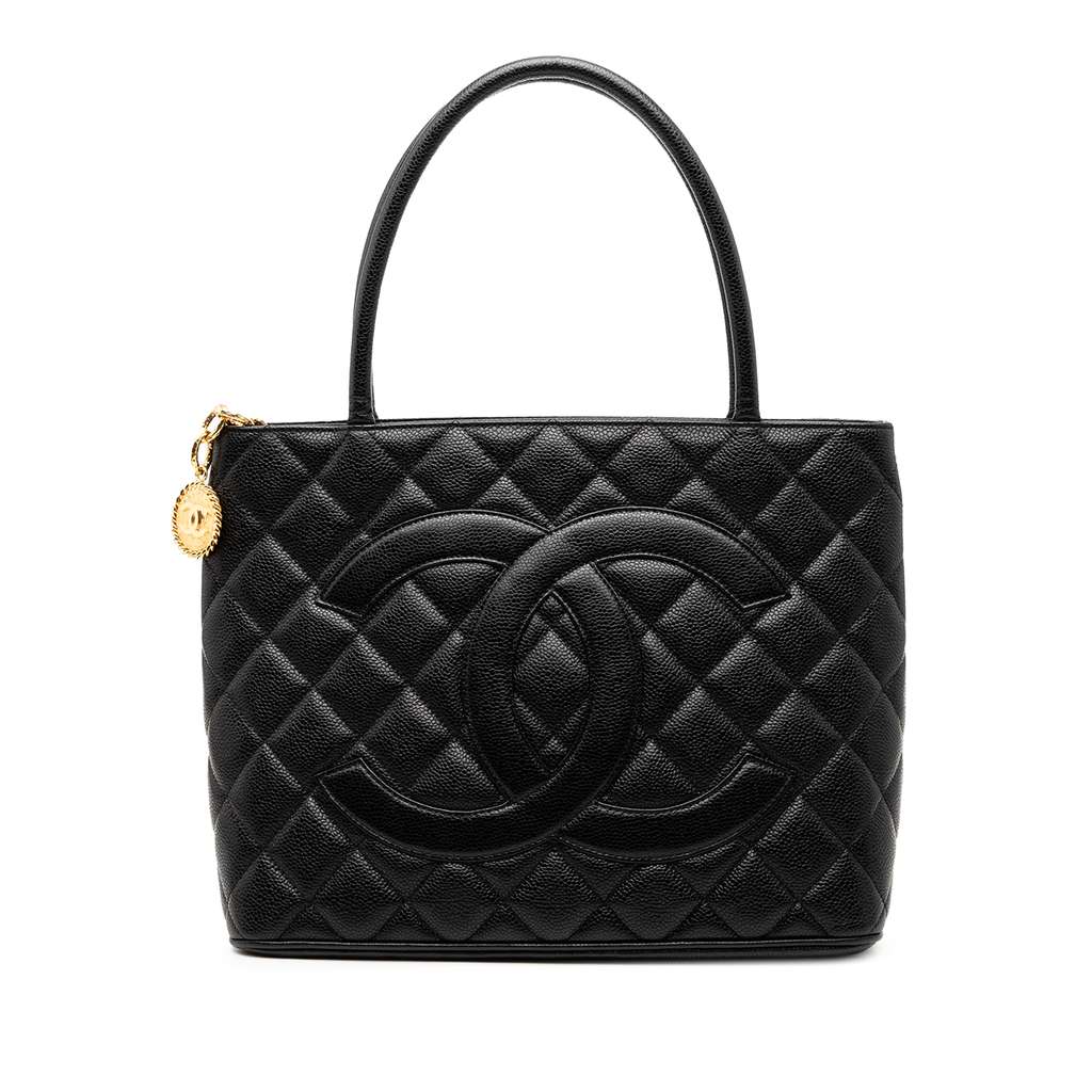 Chanel Caviar Medallion Tote