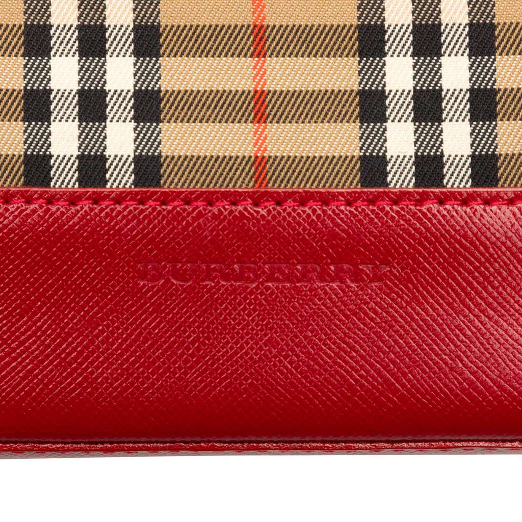 Burberry Haymarket Check Shoulder Bag - 5