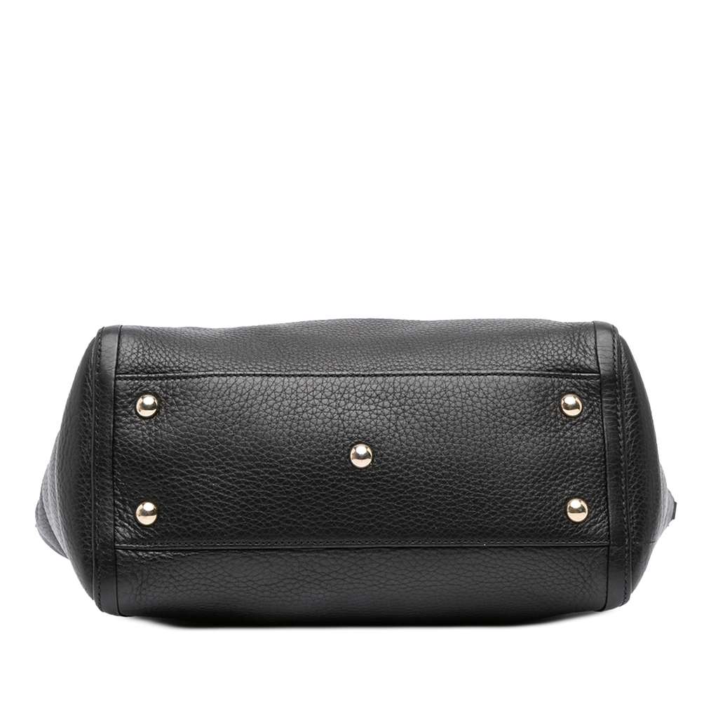 Gucci Small Pebbled Leather Soho Cellarius Satchel - 3