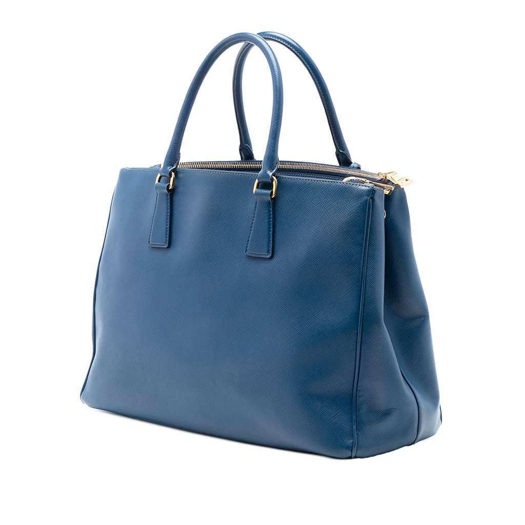 Prada Large Saffiano Lux Galleria Double Zip Tote - 2