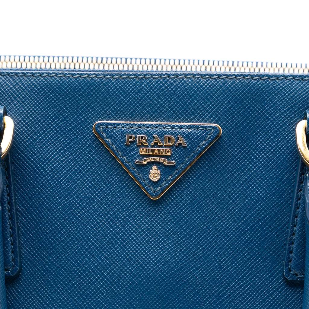 Prada Large Saffiano Lux Galleria Double Zip Tote - 5