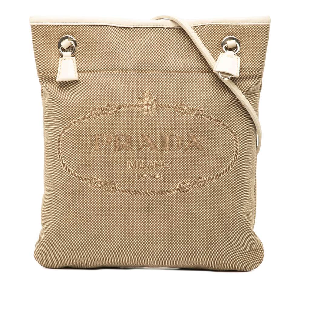 Prada Canvas Canapa Logo Crossbody