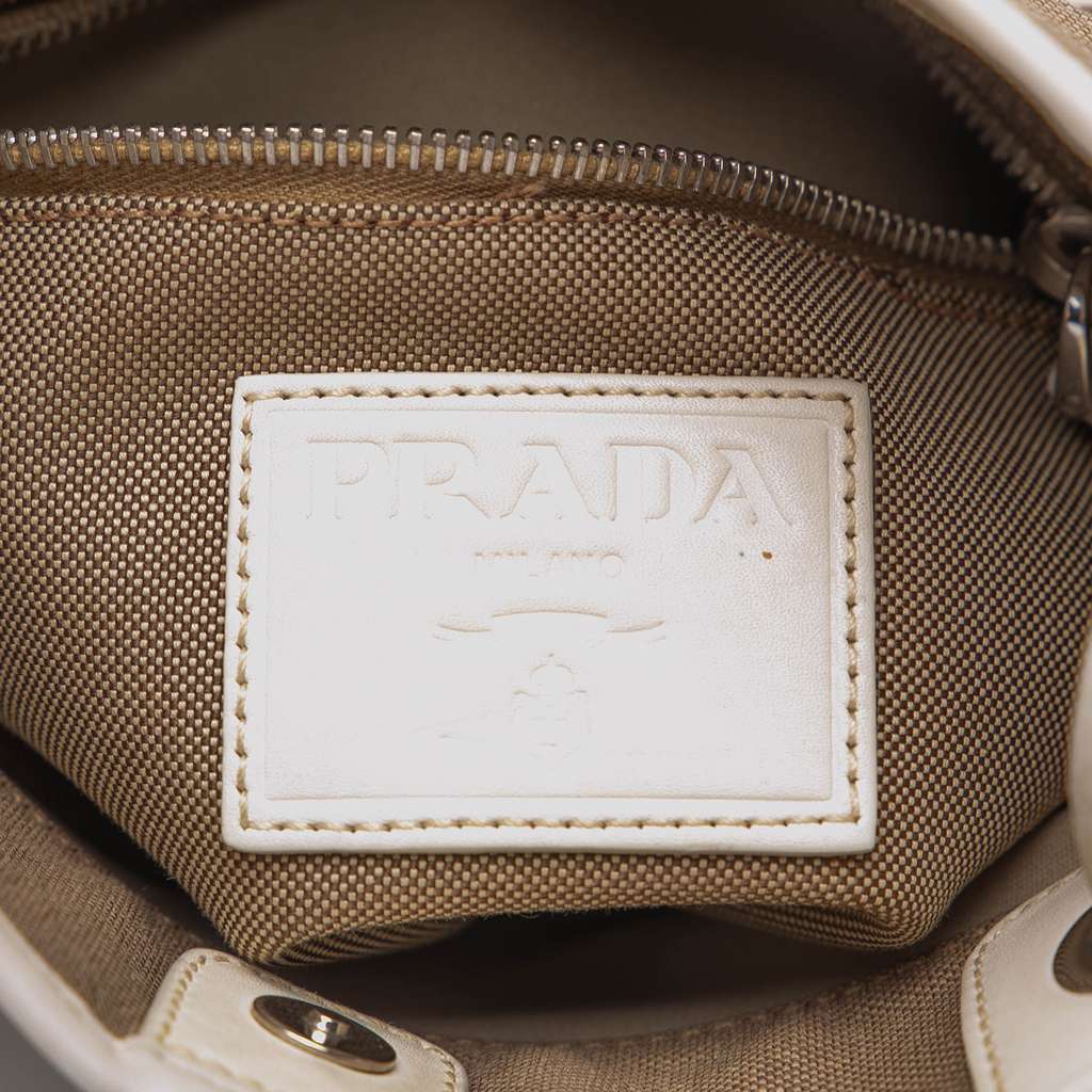 Prada Canvas Canapa Logo Crossbody - 5
