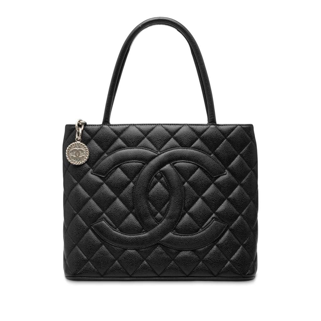 Chanel Caviar Medallion Tote
