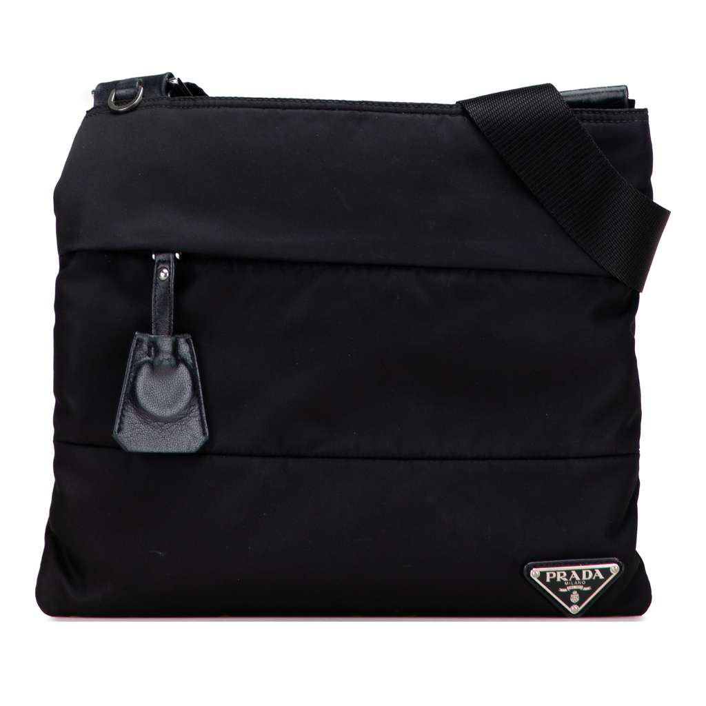 Prada Tessuto Zip Top Crossbody