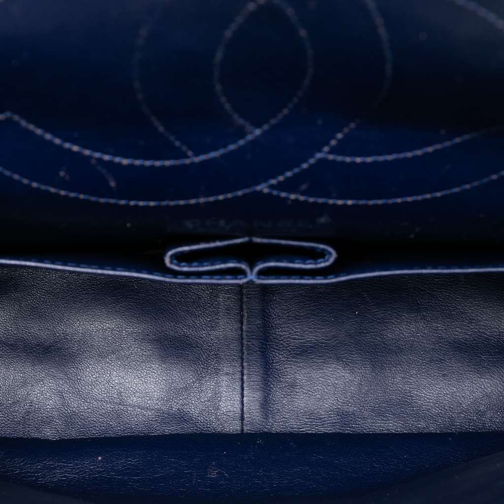 Chanel Reissue 2.55 Crinkled Patent Double Flap 227 - 4