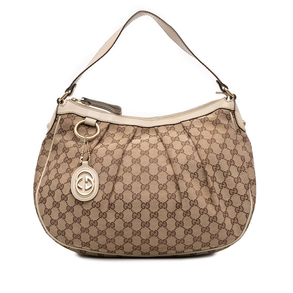 Gucci GG Canvas Sukey Shoulder Bag