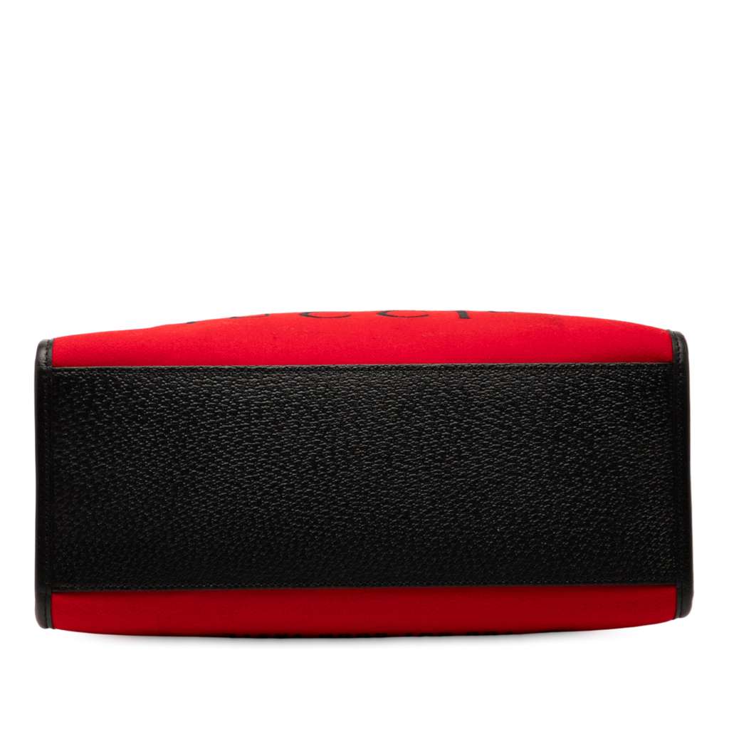 Gucci Felt 100 Centennial Satchel - 3