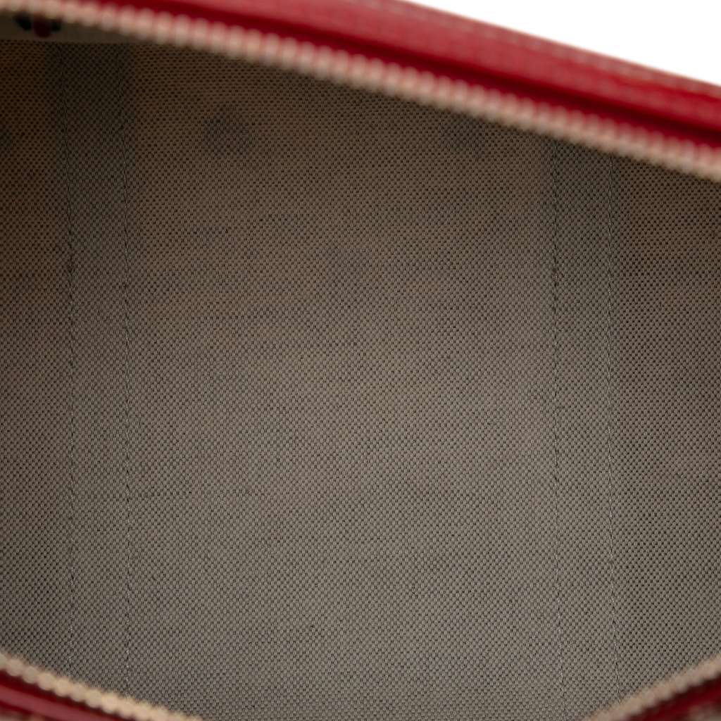 Gucci Medium GG Supreme Hearts Joy Boston Bag - 4