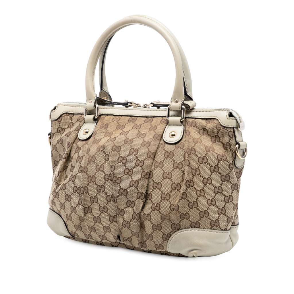 Gucci GG Canvas Sukey Satchel - 2