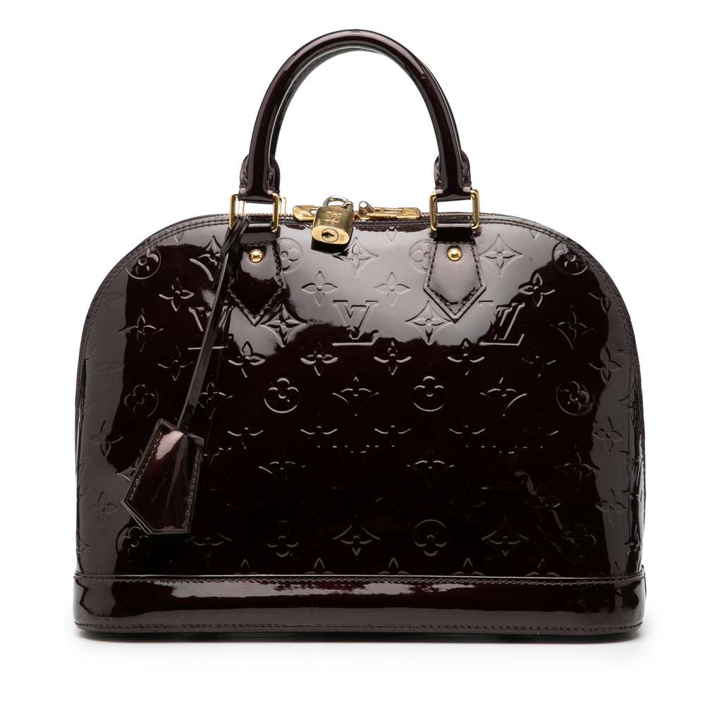 Louis Vuitton Monogram Vernis Alma PM