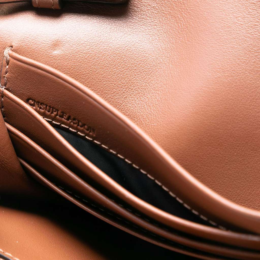 Burberry House Check Canvas and Leather Hannah Wallet on Strap - 5