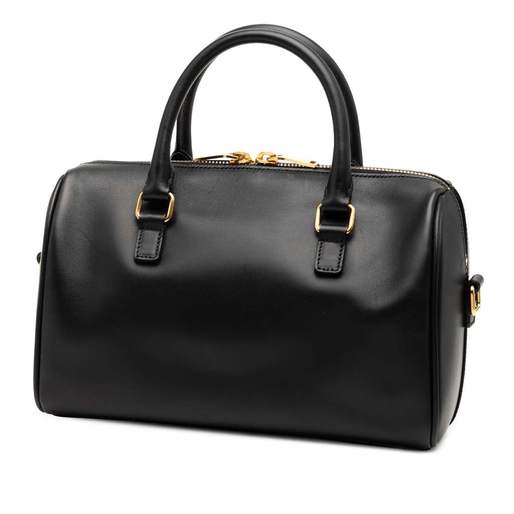 Saint Laurent Baby Leather Classic Duffle Satchel - 2