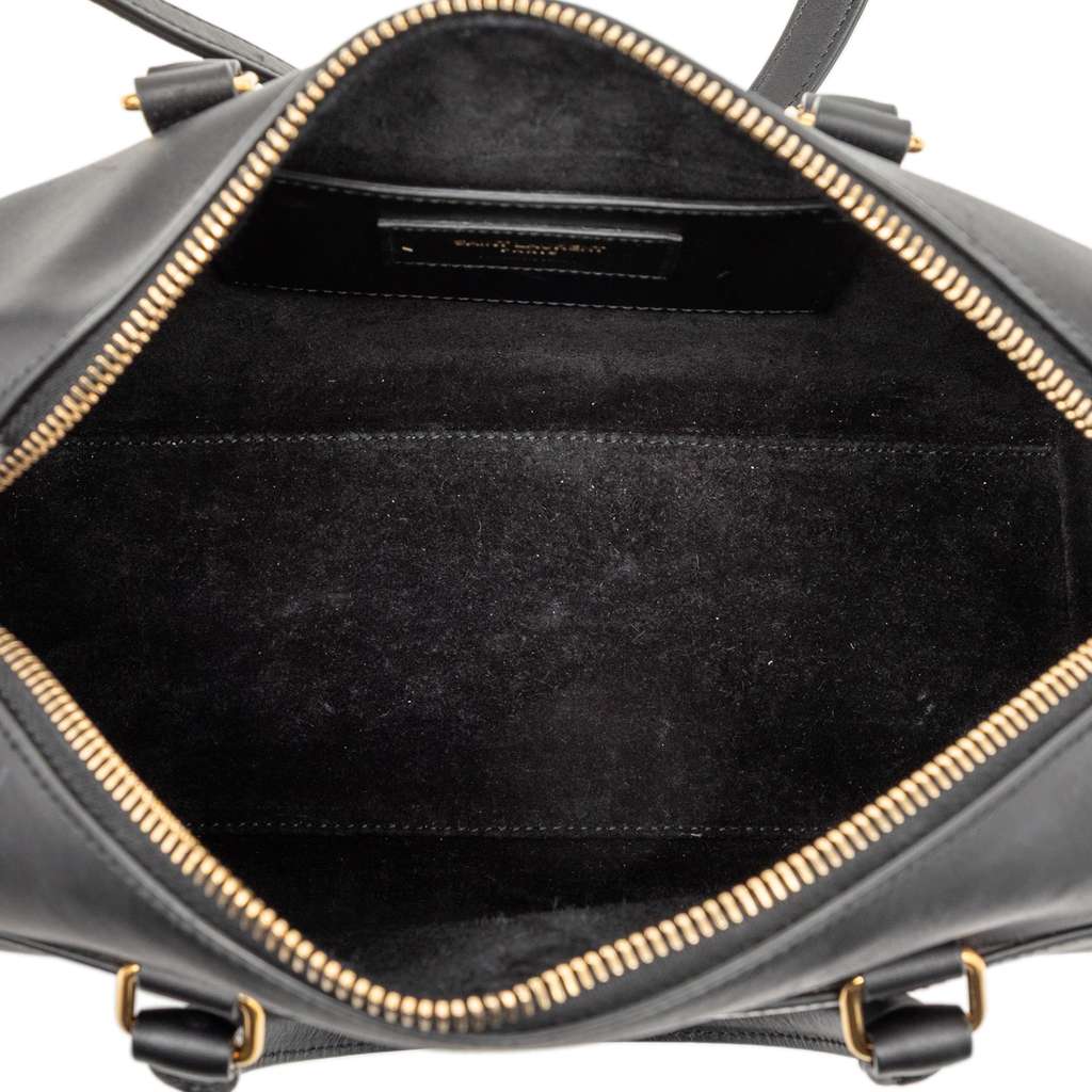 Saint Laurent Baby Leather Classic Duffle Satchel - 4