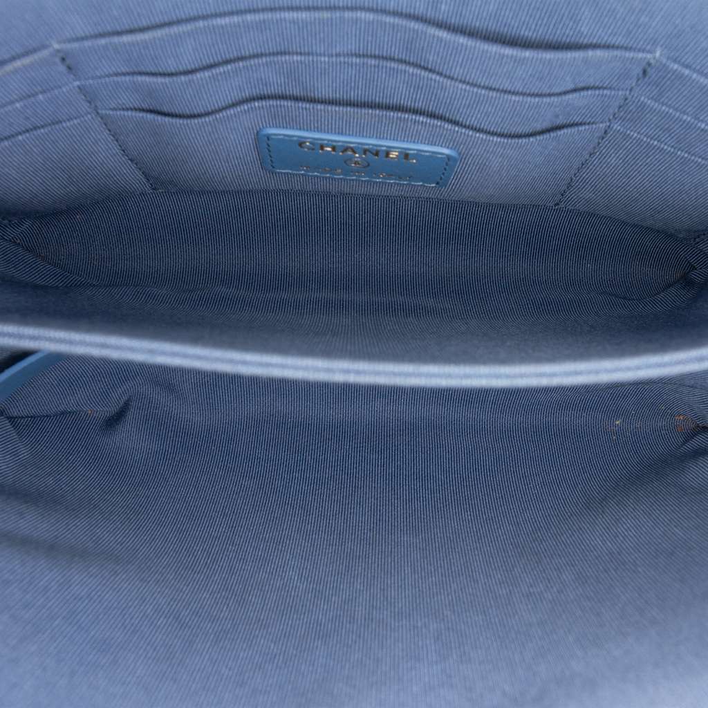 Chanel CC Quilted Lambskin Ribbon Clutch - 4