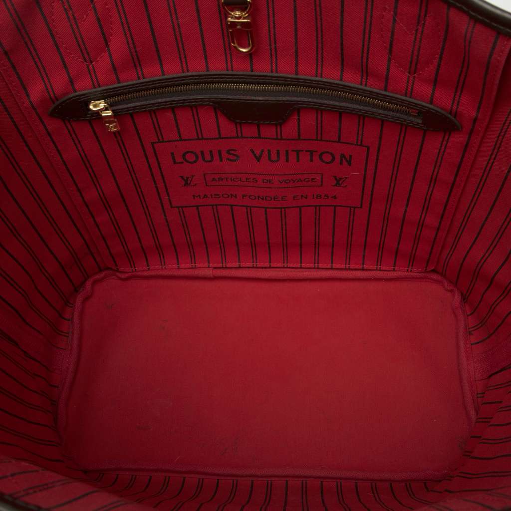 Louis Vuitton Damier Ebene Neverfull MM - 4
