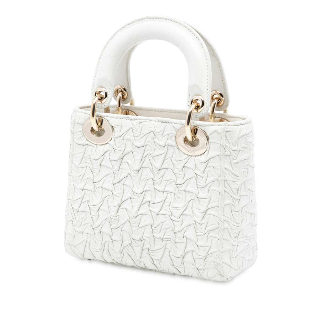 Dior Mini Wavy Crinkled Lambskin Lady Dior - 2