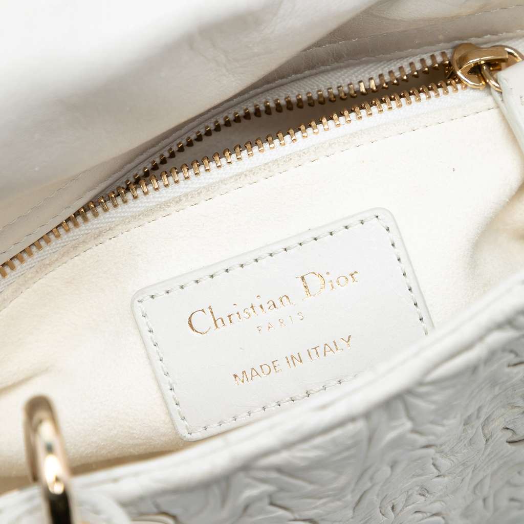 Dior Mini Wavy Crinkled Lambskin Lady Dior - 5