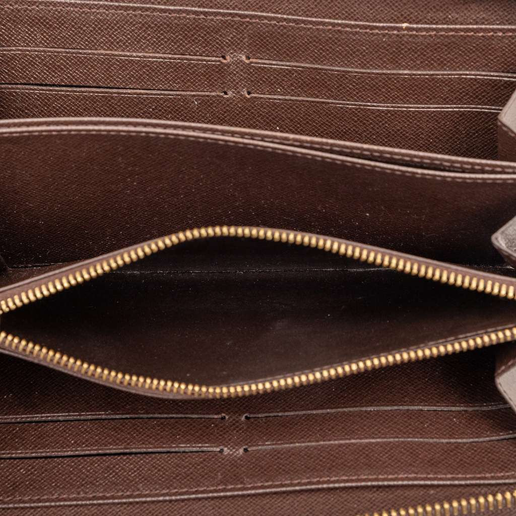 Louis Vuitton Damier Ebene Zippy Long Wallet - 4