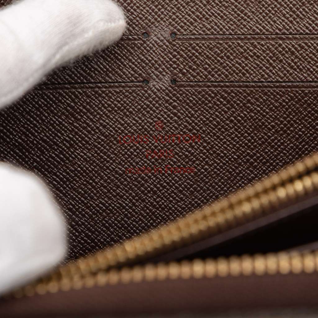 Louis Vuitton Damier Ebene Zippy Long Wallet - 5