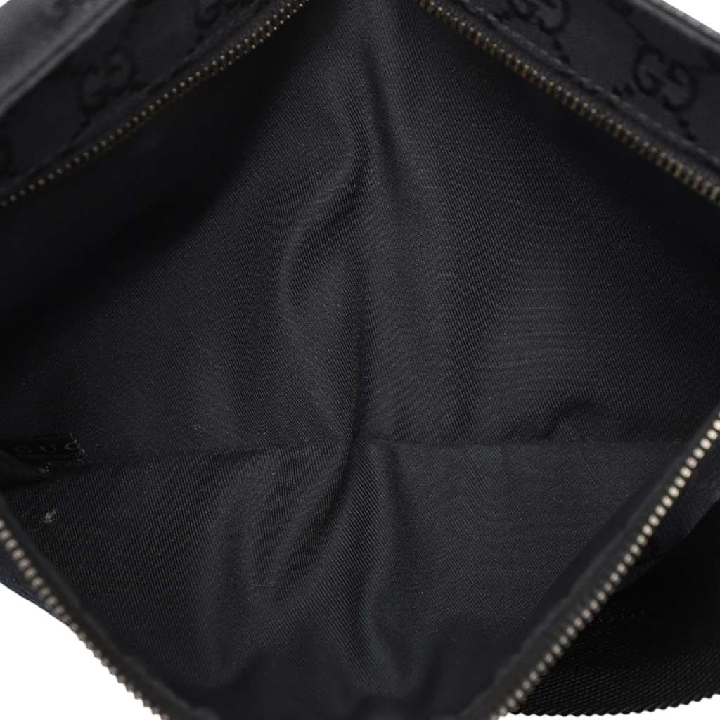 Gucci GG Canvas Double Pocket Belt Bag - 4