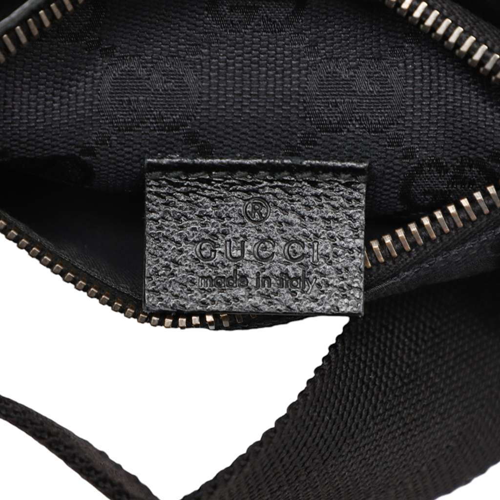 Gucci GG Canvas Double Pocket Belt Bag - 5