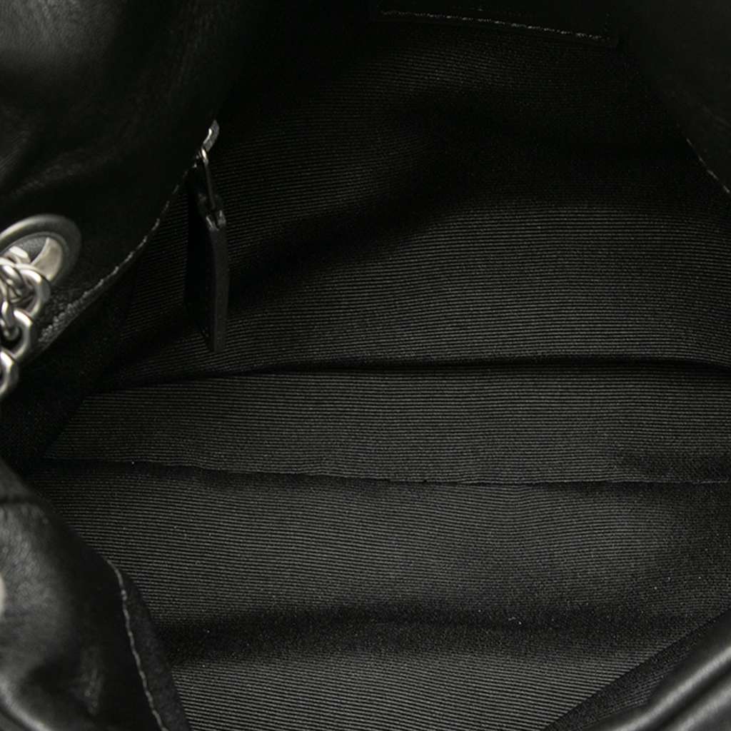 Saint Laurent Small Lambskin Loulou Puffer Shoulder Bag - 4