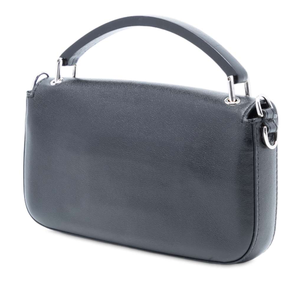 Fendi Marc Jacobs Calfskin Baguette Phone Pouch Satchel - 2