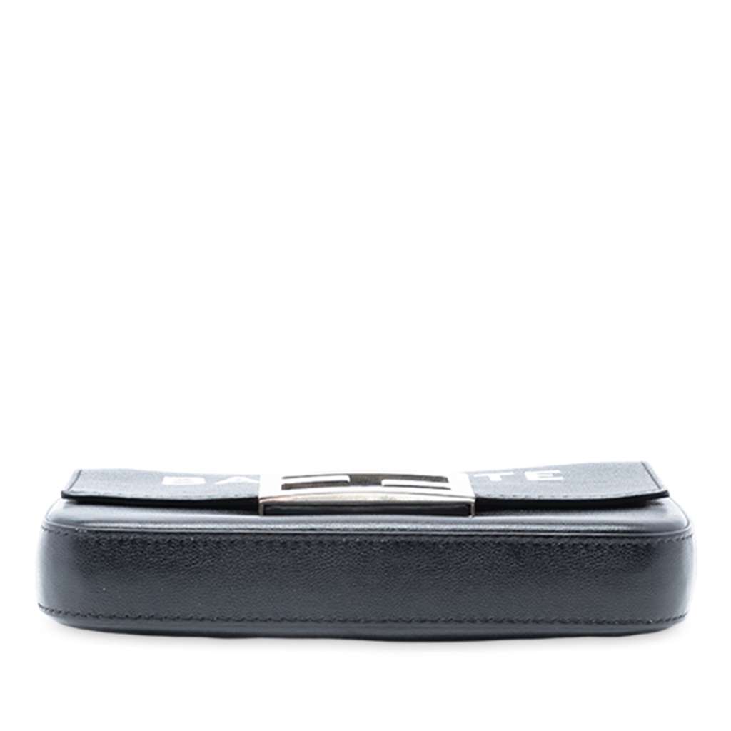 Fendi Marc Jacobs Calfskin Baguette Phone Pouch Satchel - 3