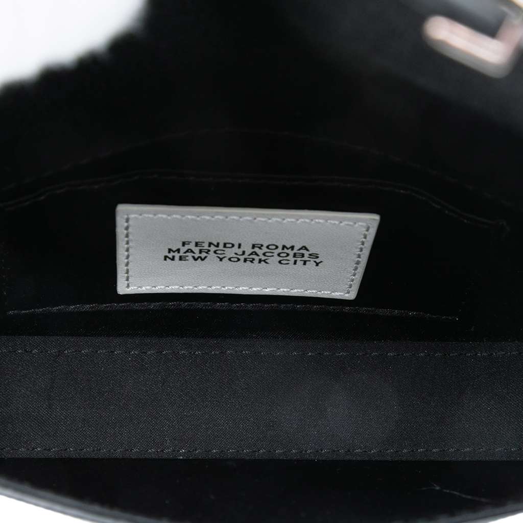 Fendi Marc Jacobs Calfskin Baguette Phone Pouch Satchel - 4