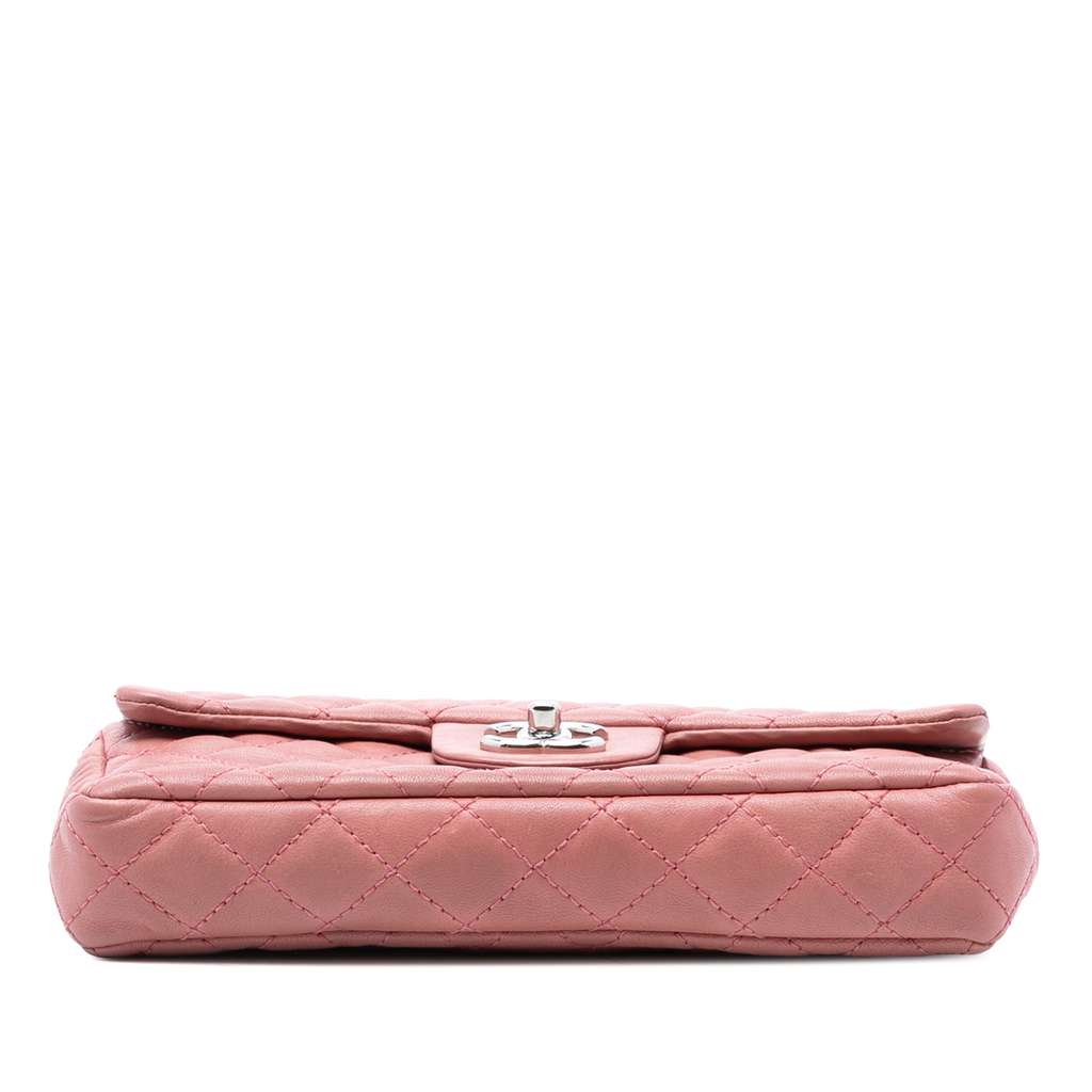 Chanel Classic Lambskin East West Bijoux Chain Single Flap - 3