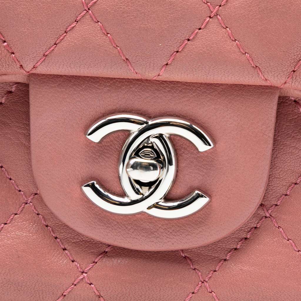 Chanel Classic Lambskin East West Bijoux Chain Single Flap - 5