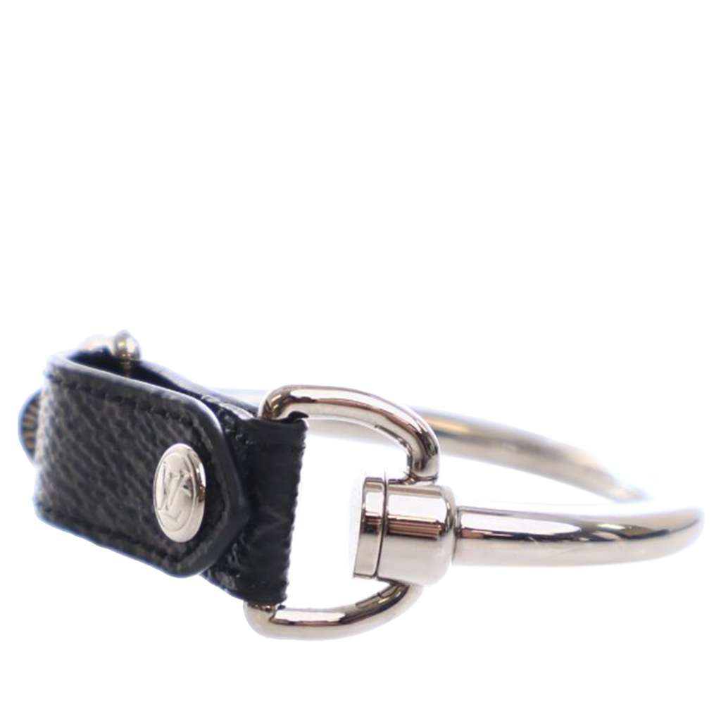 Louis Vuitton Silver Plated Monogram Eclipse Bracelet M