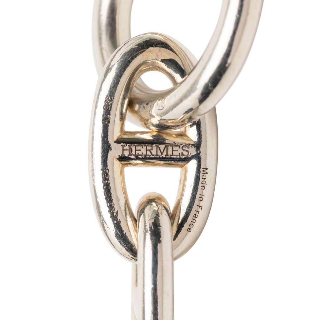 Hermès Large Sterling Silver Chaine d'Ancre Bracelet - 4