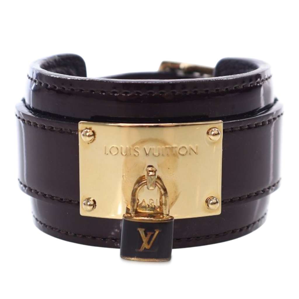 Louis Vuitton Vernis Sweet Monogram Infinity Bracelet