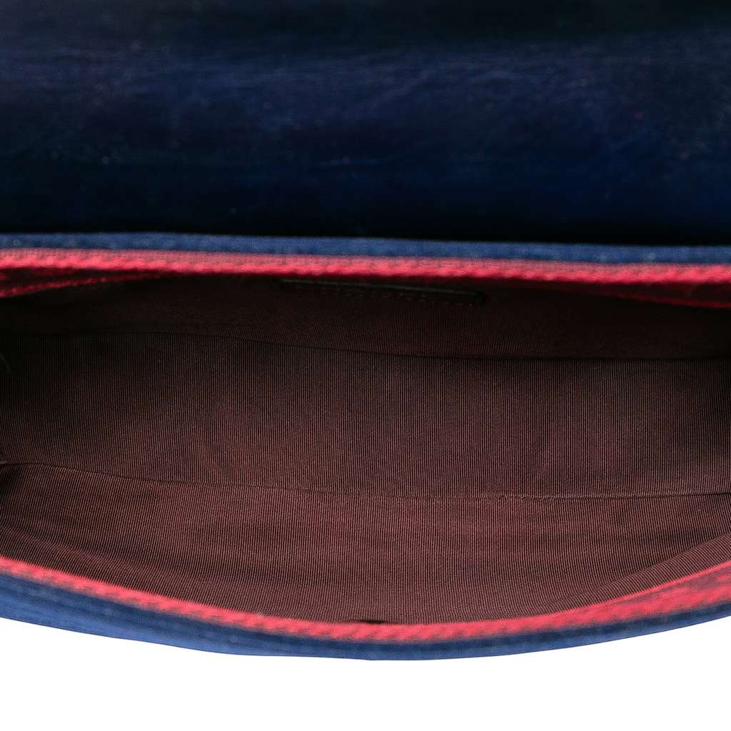 Chanel Paris Salzburg Quilted Glazed Calfskin and Felt Edelweiss Flower CC Flap - 4