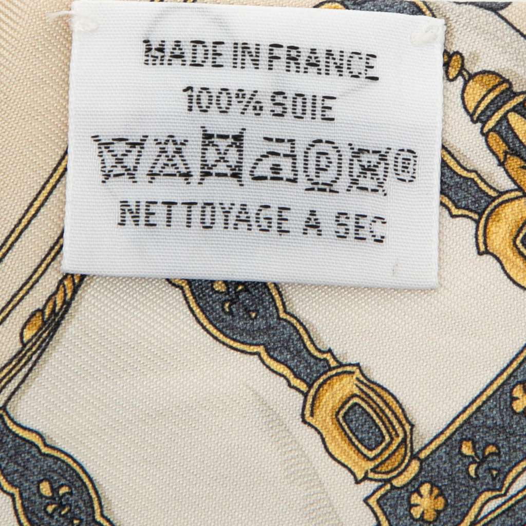 Hermès Grand Apparat Silk Twilly Scarf - 3