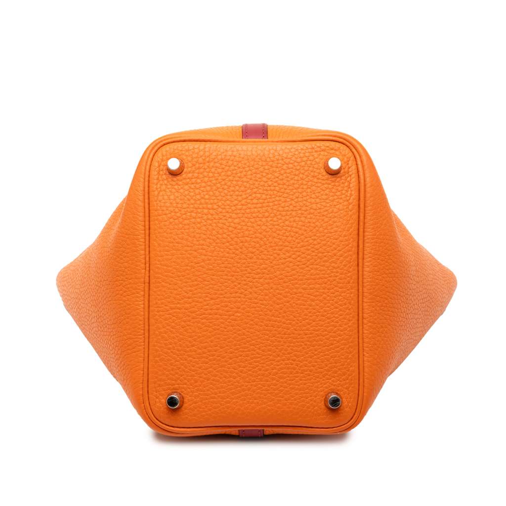 Hermès Bicolor Clemence and Swift Picotin Lock 18 - 3