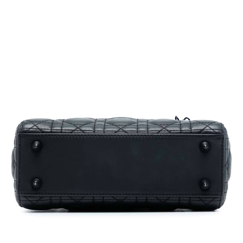 Dior Small Ultra Matte Calfskin Cannage My ABCDior Lady Dior - 3