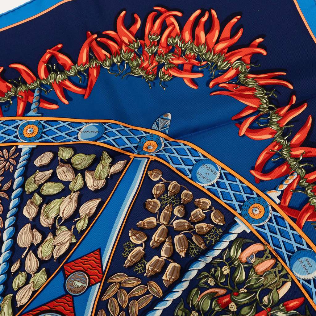 Hermès Aux Pays Des Epices Silk Scarf - 5