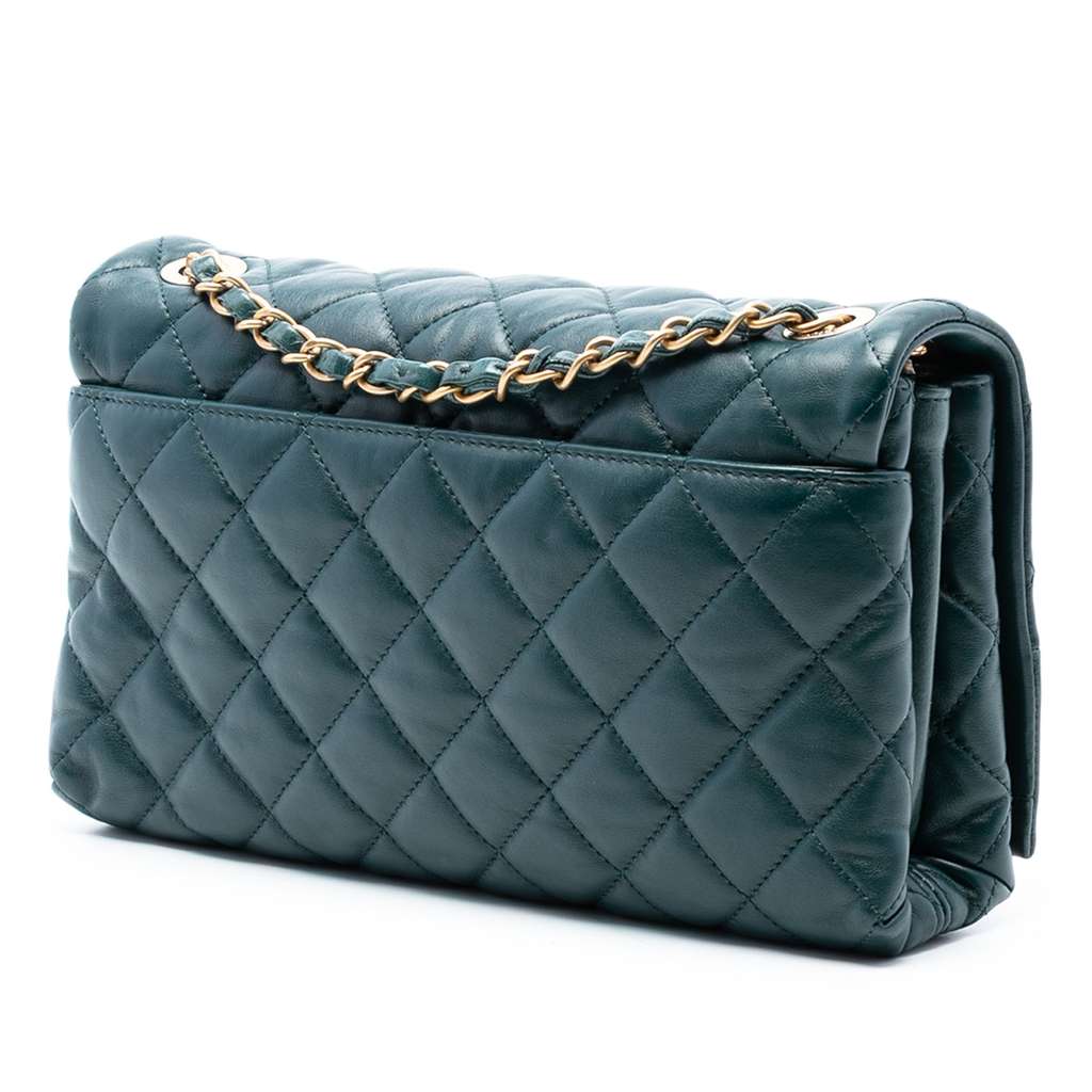 Chanel Medium Quilted Calfskin Soft Elegance Flap - 2