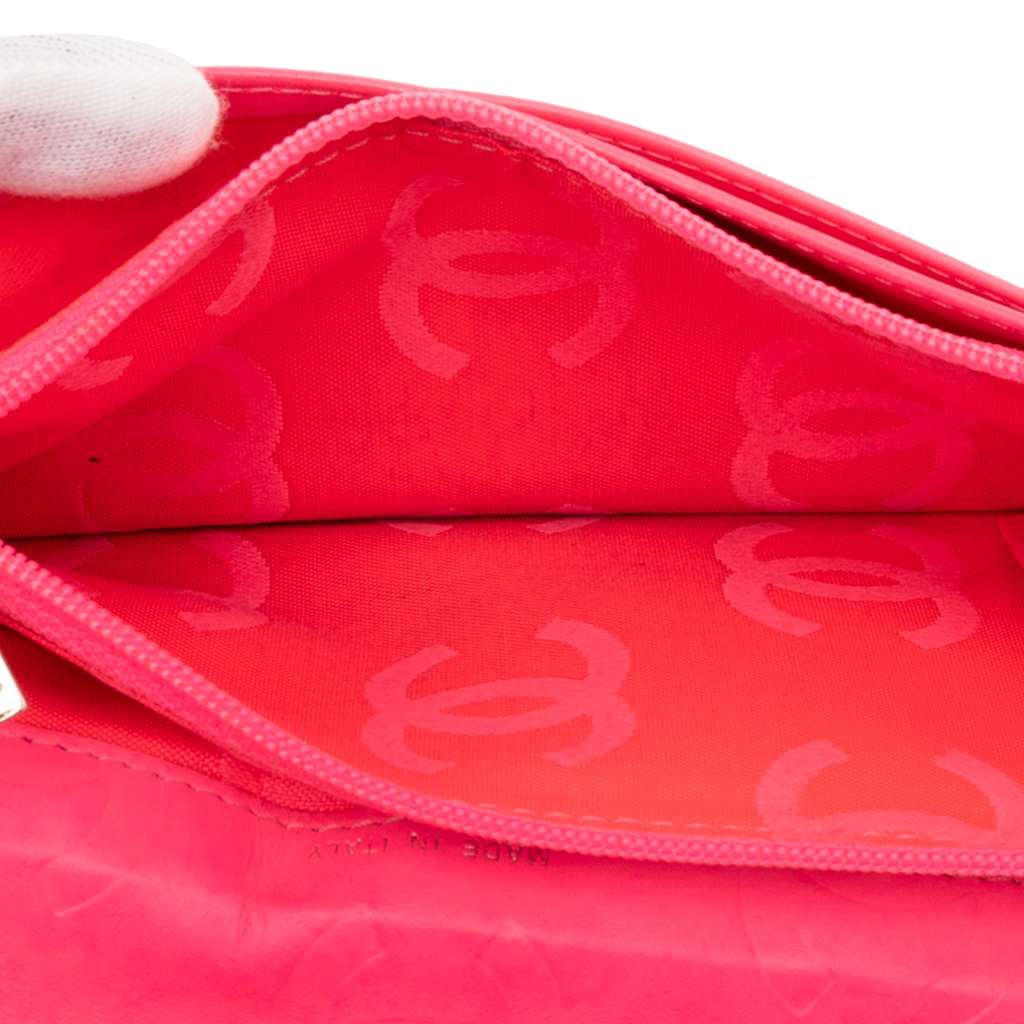 Chanel Quilted Lambskin Cambon Ligne Bifold Wallet - 4
