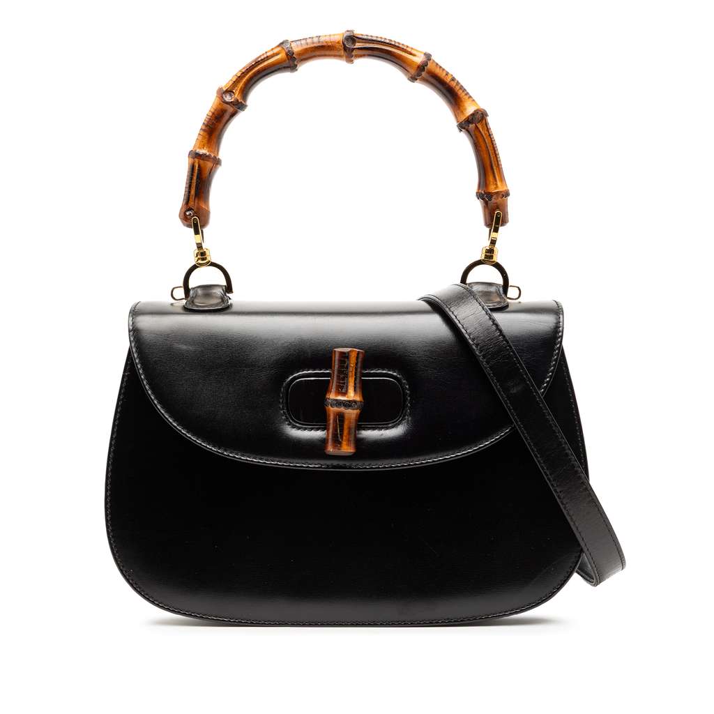 Gucci Calfskin Bamboo Night