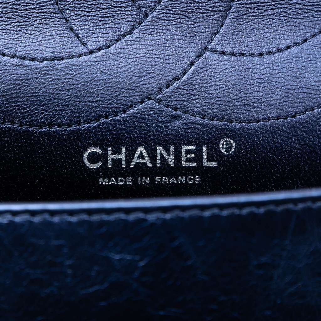 Chanel Metallic Quilted Aged Calfskin Reissue 2.55 Double Flap 227 - 5