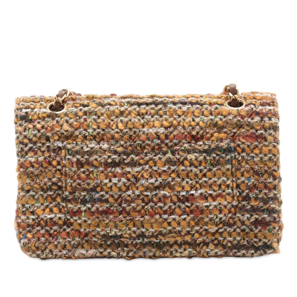 Chanel Medium Classic Tweed Double Flap - 2